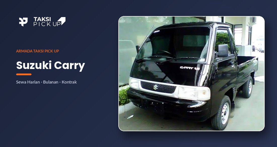 Suzuki Carry - Taksi Pick Up